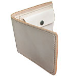 二つ折り財布（クレジットカードポケット & 小銭入れ付き）<br />Wallet(with Credit card slot & Coin compartment)